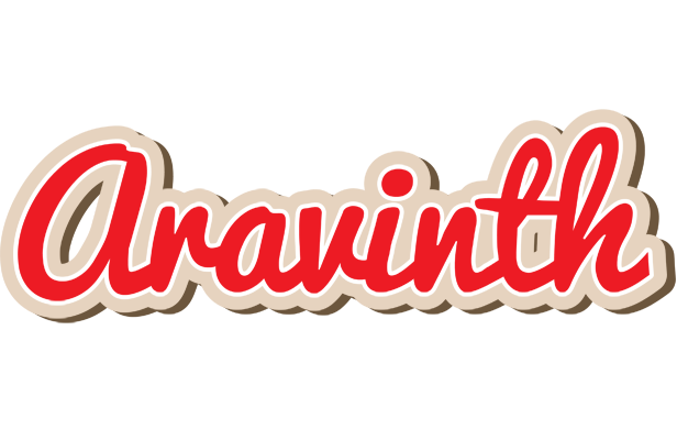 Aravinth chocolate logo