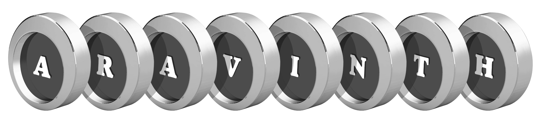 Aravinth coins logo