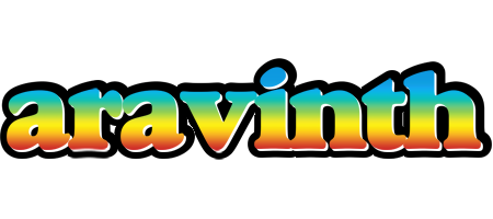 Aravinth color logo