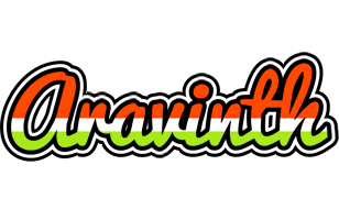 Aravinth exotic logo