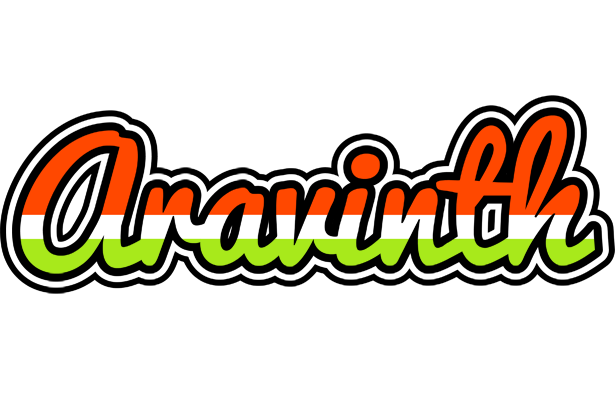 Aravinth exotic logo