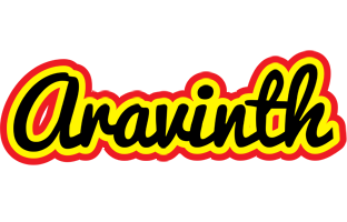 Aravinth flaming logo