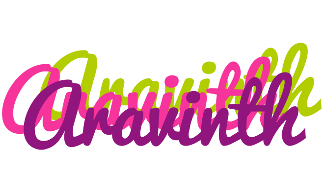 Aravinth flowers logo