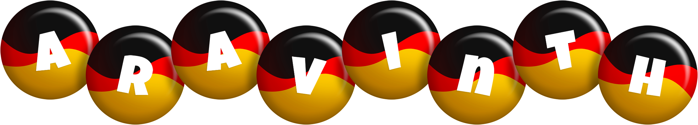 Aravinth german logo