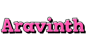 Aravinth girlish logo