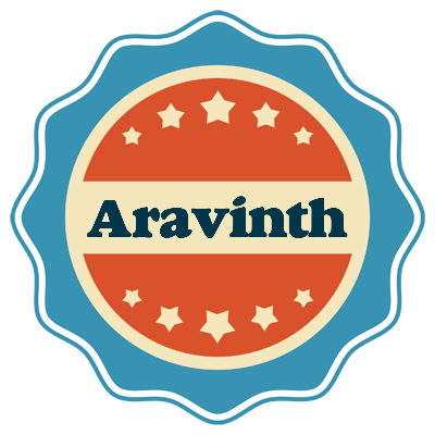Aravinth labels logo