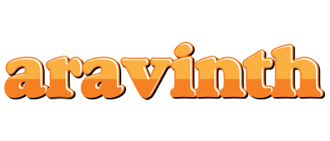 Aravinth orange logo