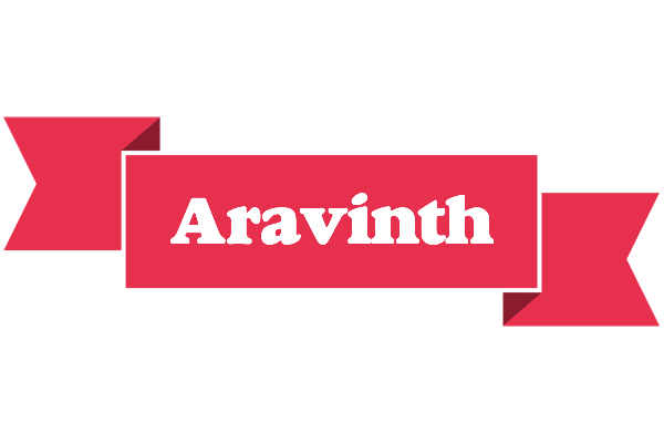 Aravinth sale logo