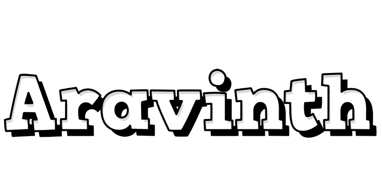 Aravinth snowing logo