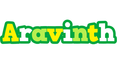 Aravinth soccer logo