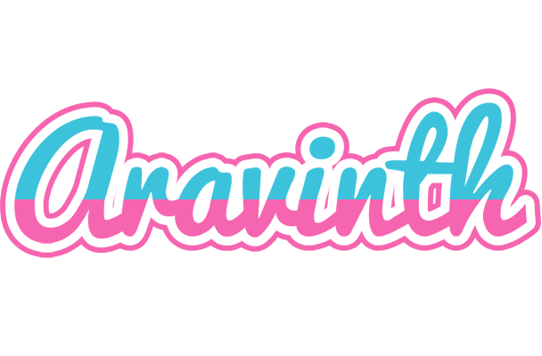 Aravinth woman logo
