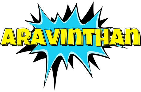 Aravinthan amazing logo