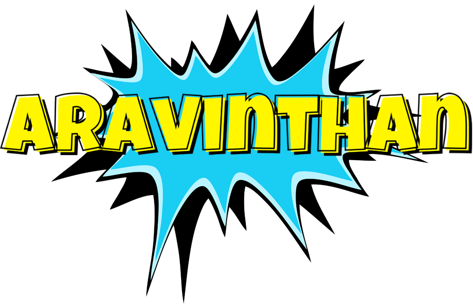 Aravinthan amazing logo