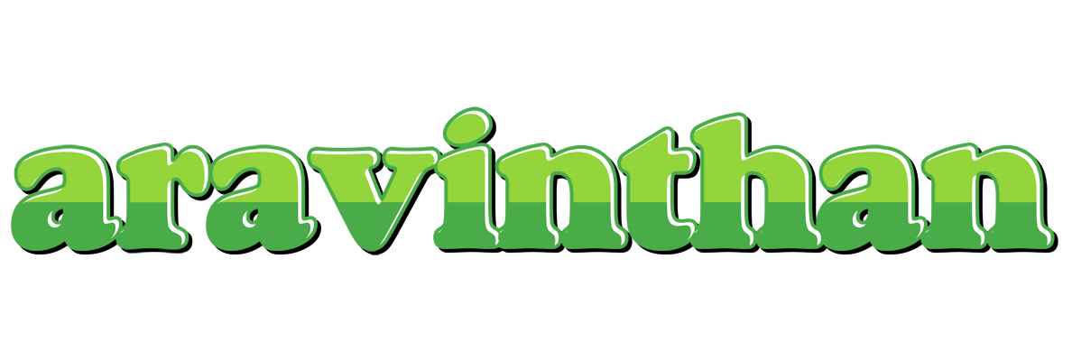 Aravinthan apple logo