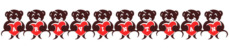 Aravinthan bear logo