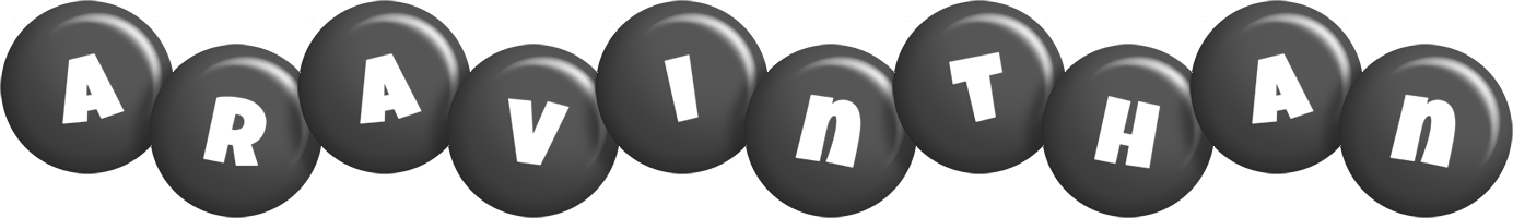 Aravinthan candy-black logo