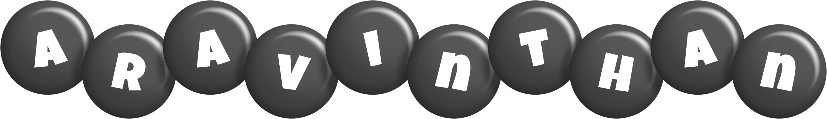 Aravinthan candy-black logo