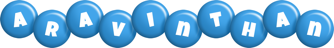 Aravinthan candy-blue logo