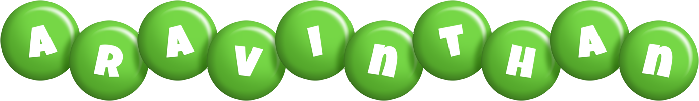 Aravinthan candy-green logo