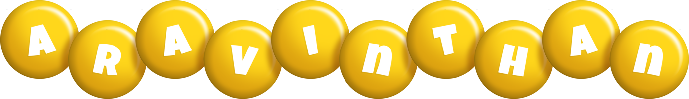 Aravinthan candy-yellow logo