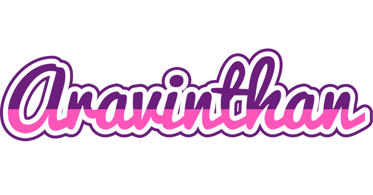 Aravinthan cheerful logo