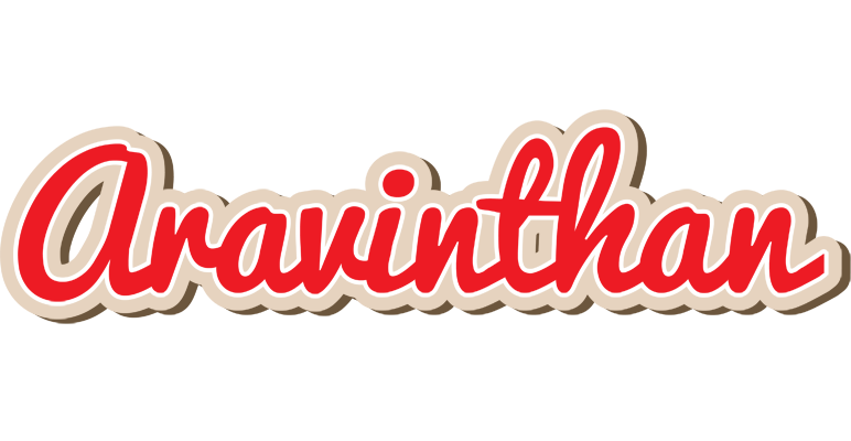 Aravinthan chocolate logo