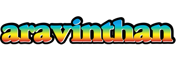 Aravinthan color logo