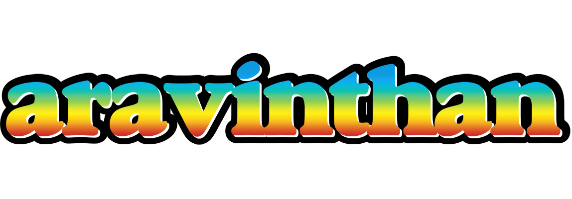 Aravinthan color logo