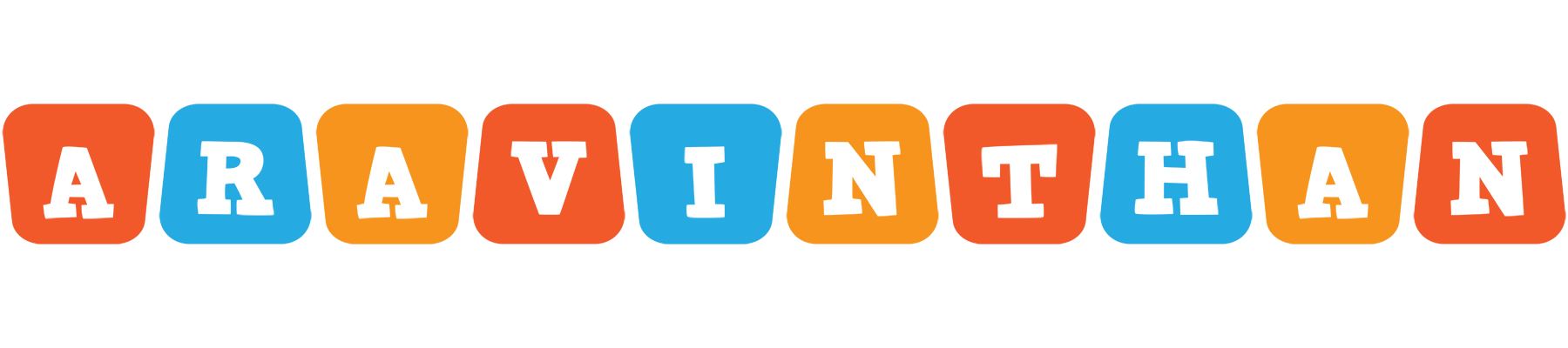 Aravinthan comics logo