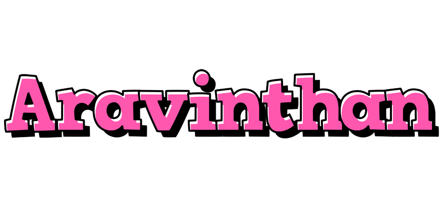 Aravinthan girlish logo