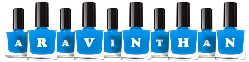 Aravinthan glossy logo