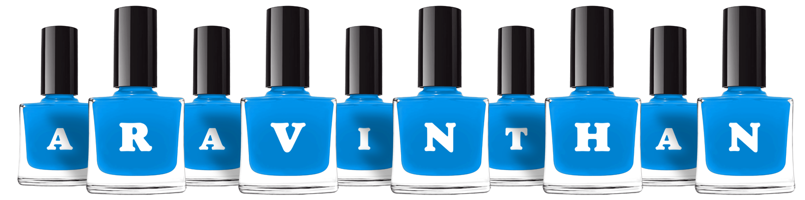 Aravinthan glossy logo