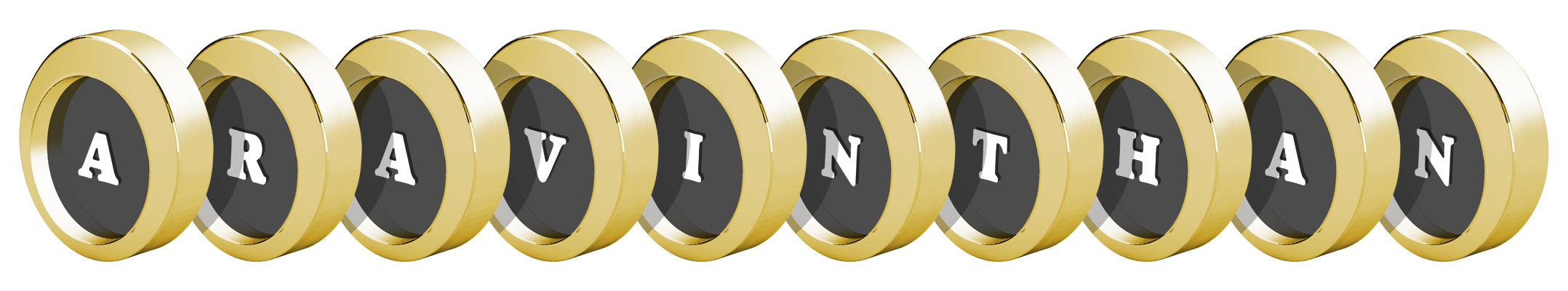 Aravinthan gold logo