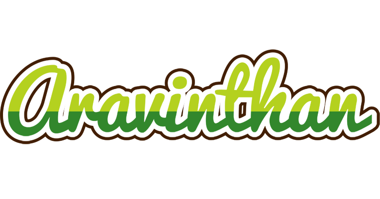 Aravinthan golfing logo