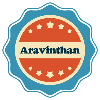 Aravinthan labels logo