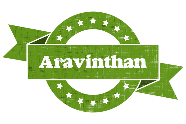 Aravinthan natural logo