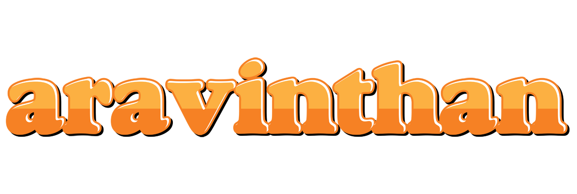 Aravinthan orange logo