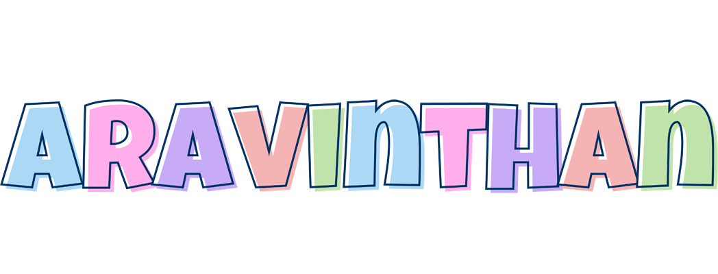 Aravinthan pastel logo