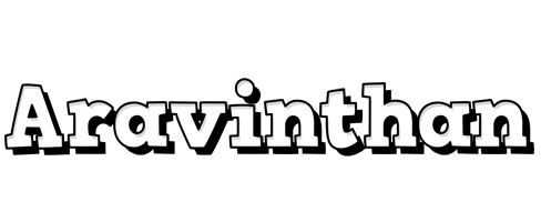 Aravinthan snowing logo