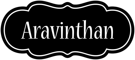 Aravinthan welcome logo