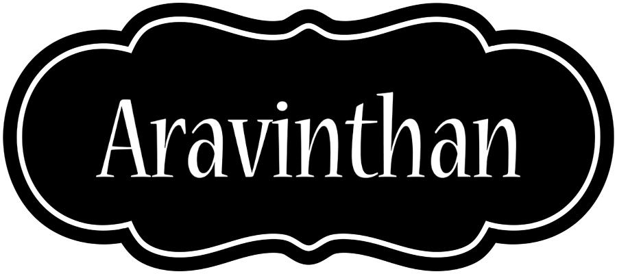Aravinthan welcome logo