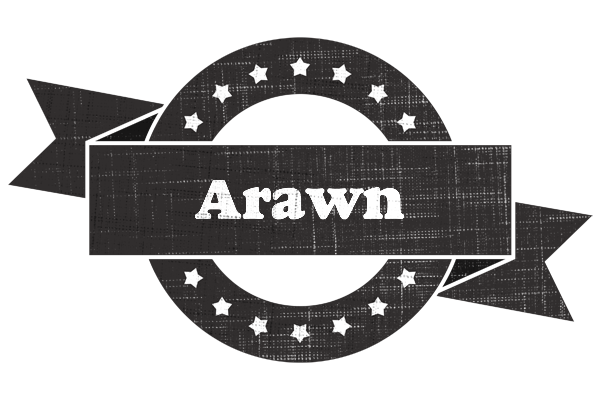 Arawn grunge logo