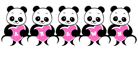 Arawn love-panda logo