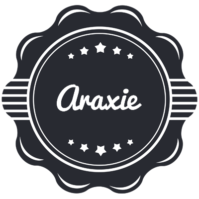 Araxie badge logo