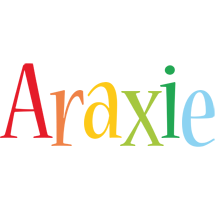 Araxie birthday logo