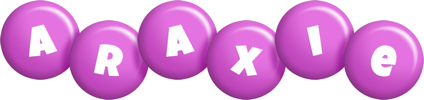 Araxie candy-purple logo