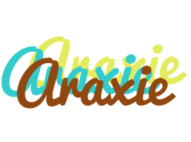 Araxie cupcake logo