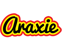 Araxie flaming logo