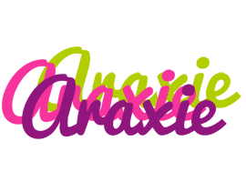 Araxie flowers logo