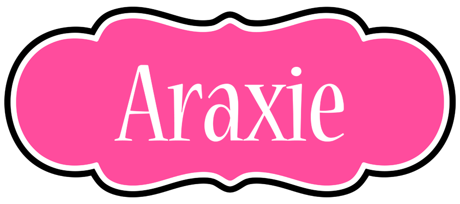 Araxie invitation logo